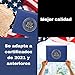 OFFICIAL FELLOW CITIZEN The Original US Citizenship Certificate Holder Luxury Gifts for New American Citizens | Fully Padded Leatherette | Gold Eagle Seal | Naturalization Certificate Cover