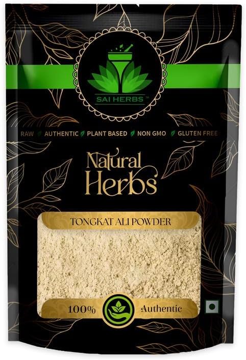 SAI HERBS Tongkat Ali Unani Powder | Tongkat Ali Root | Longjack | Pure & Natural | 500 Grams