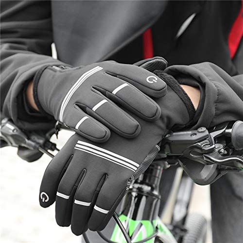 Luvas de Ciclismo, Andoer Luvas de ciclismo Luvas de ciclismo de inverno Luvas de ciclismo de invern