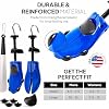HOUNDSBAY Plastic & Wooden Shoe Stretchers - Adjustable Shoe Widener Expander for Men and Women