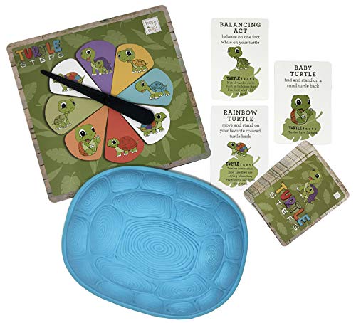 Hapinest Turtle Steps Balance Stepping Stones Obstacle Course Coordination Game For Kids And Family - Indoor Or Outdoor Sensory Play Equipment Toys Toddler Ages 3 4 5 6 7 8 Years And Up #TOP4