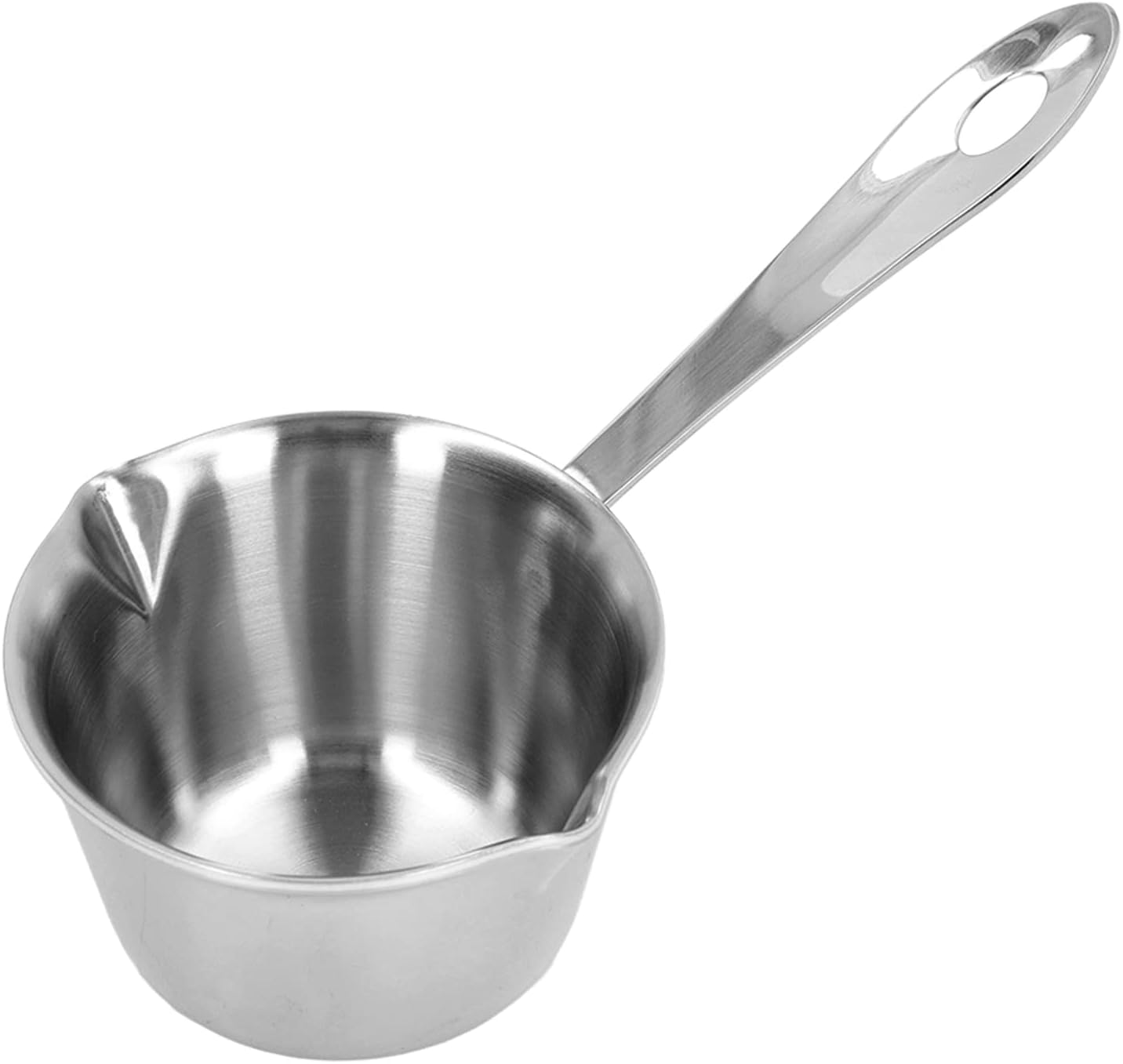 Hominas 120 Ml Milk Pan Saucepan Non Stick Saucepan, Stainless Steel