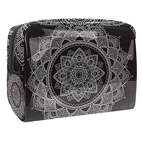 Trousse de maquillage vintage femme vanity multicolore 18.5x7.5x13cm sac cosmétique fruits