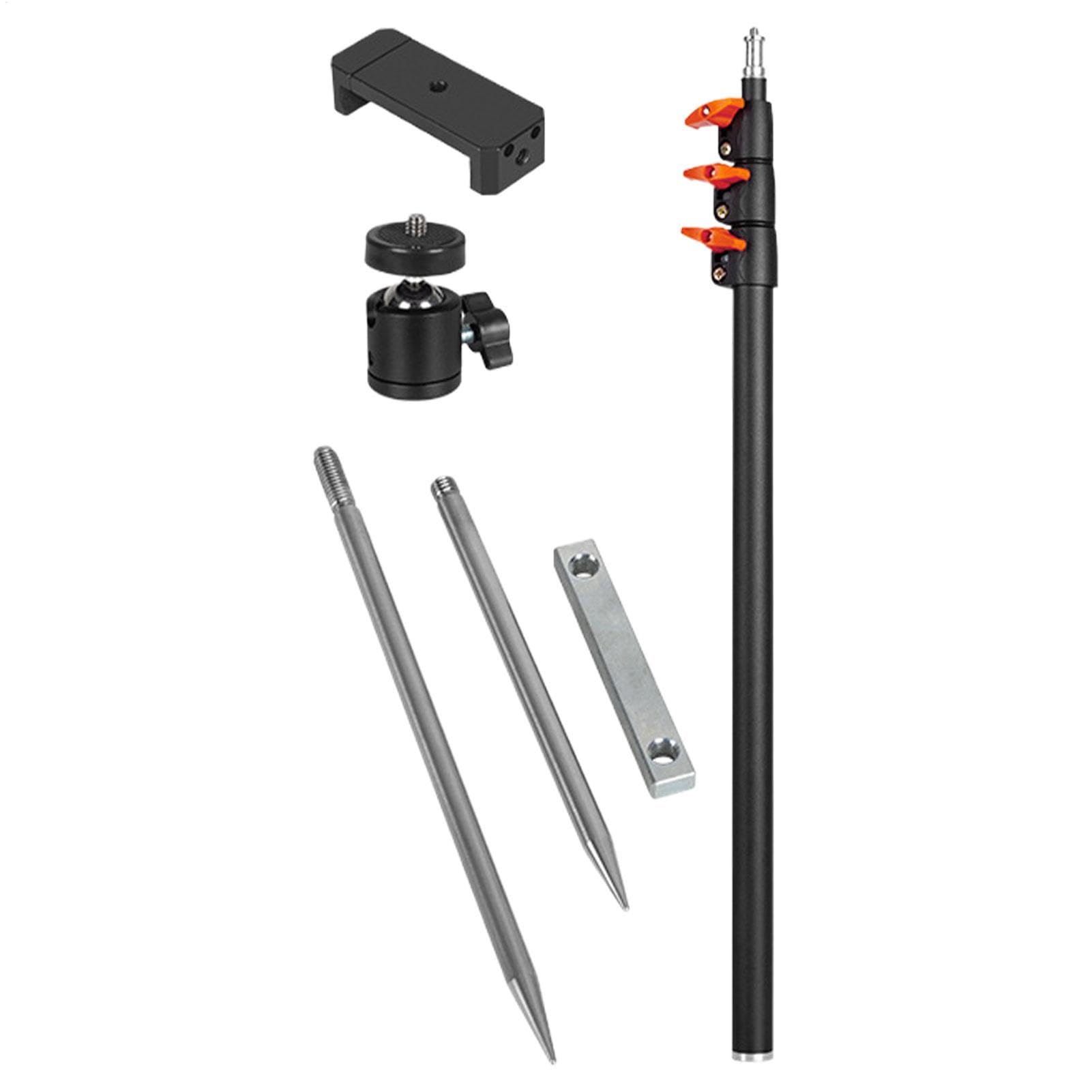Soporte Para Teléfono Móvil Con Estaca De Suelo Soporte Para Teléfonos | Soporte Para Móvil De Exterior Compatible Con Transmisión En , Fotografía