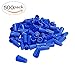 Eagles 500Pcs Twist on Wire Connectors - Blue #20 - #18 AWG Wire Cap Bulk with Spring Inserted, Easy Screw on Electrical Caps