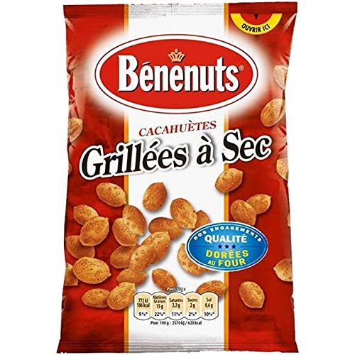 Bénénuts Cacahuètes Grillées 120g (lote de 3)