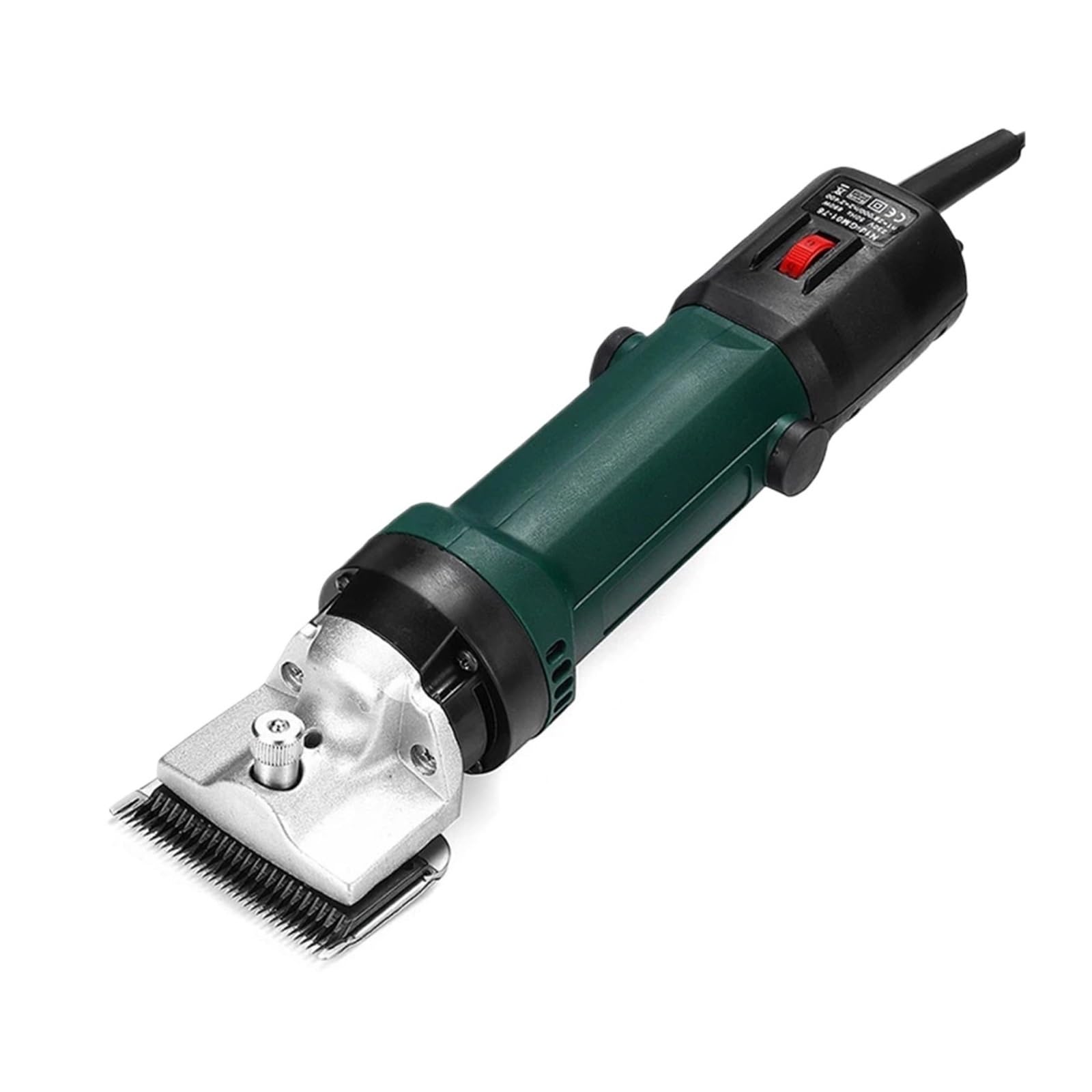 Esquiladora eléctrica eficiente de 690 W con 6 velocidades for ovejas, cabras y caballos, tijeras agrícolas, cortadora de lana Uso múltiple(BLACK)