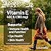 NatureWise Vitamin E 400 IU Softgels (180mg DL-Alpha) - Dairy, Gluten & Soy Free - Antioxidant-Rich Dietary Supplement for Skin, Heart, and Immune Health Support - 4-Month Supply, 120 Count