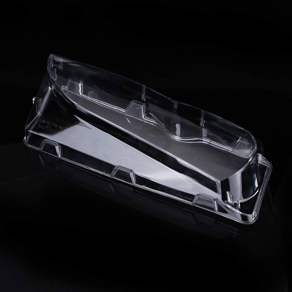 Lenti per Faro - 2 Pezzi Copriobiettivo Trasparente per Faro per Auto BM-W Serie 3 E46 01-05 Facelift 63126924043 63126924044