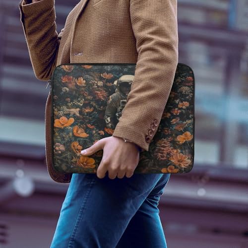 Funda para portátil de 17" antichoque con diseño de astronauta impermeable 6