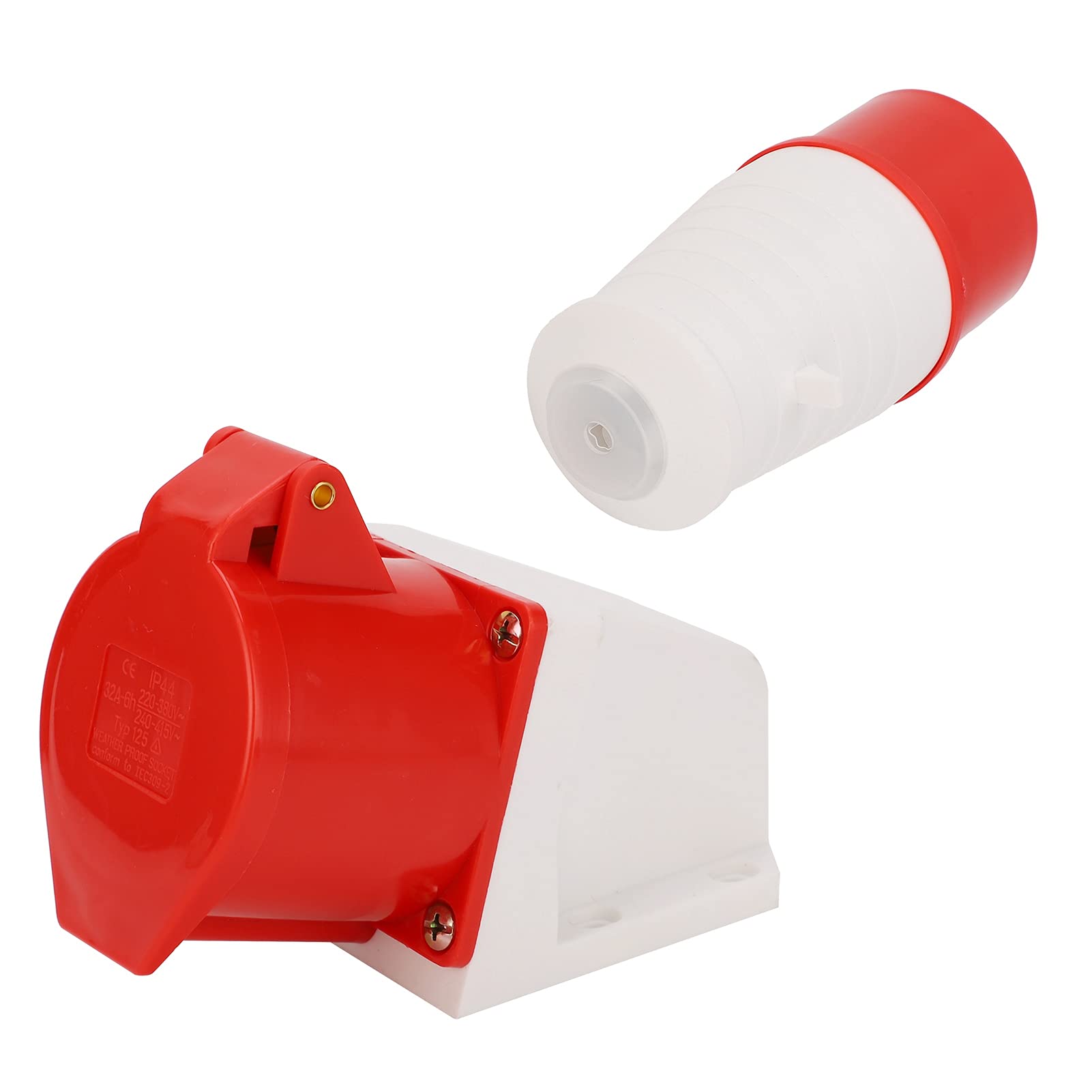 32AMP 5Pin Plug Connector Set Waterproof Industrial for Industry Metallurgy