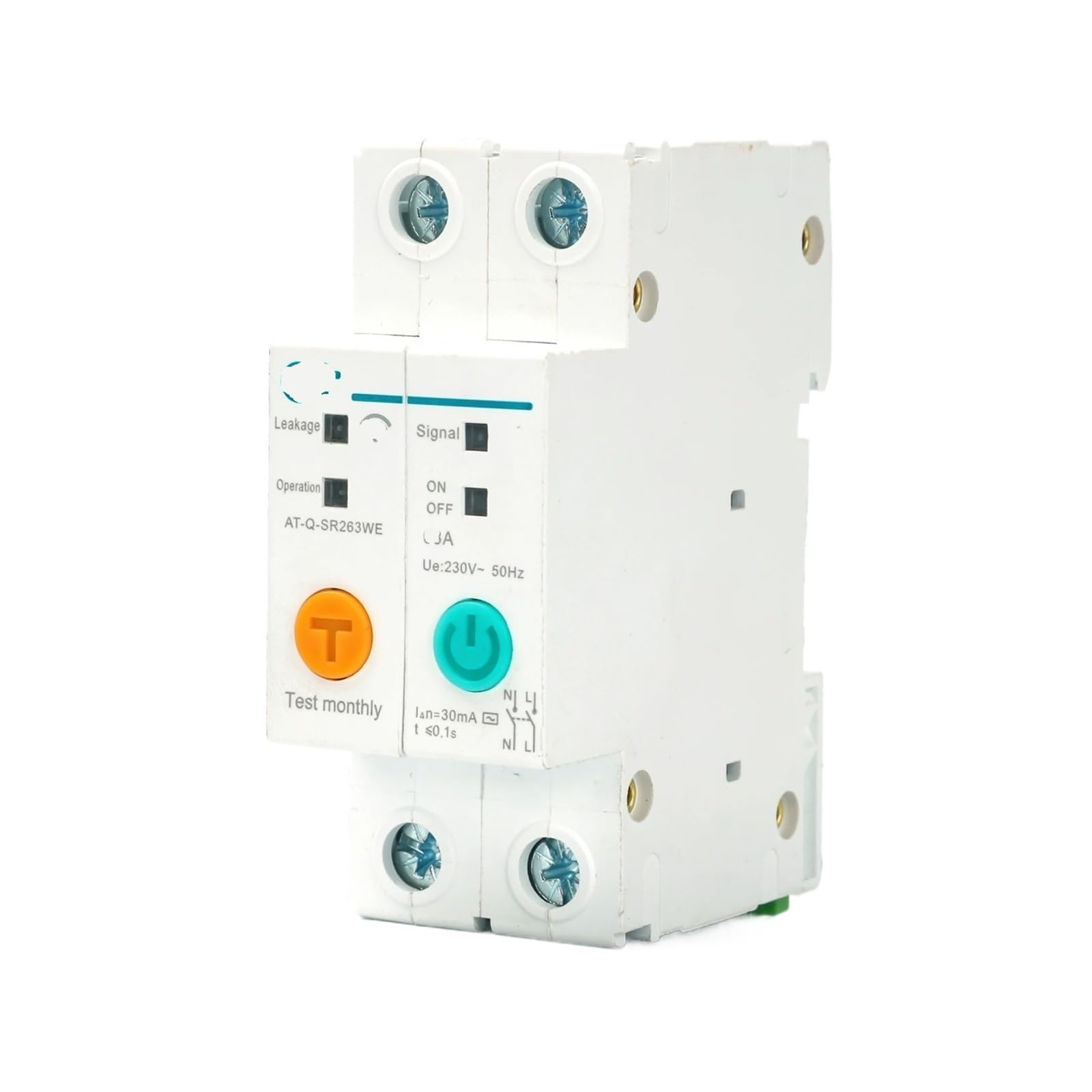 YFHGULBTK 2P Circuit Breaker Intelligent Switch with Leakage Protection Remote Control Without metering Function(40a)