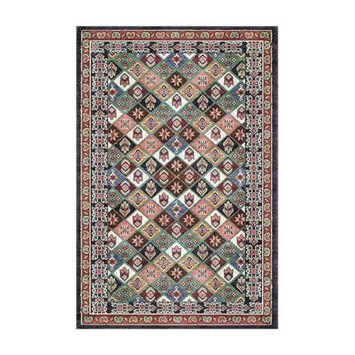 ラグカーペット 北欧風 洗える カラー11 防滑 低反発 ペルシャ絨毯 100*160 ラグマット おしゃれ 耐磨耗性 防音 ホットカーペット対応 リビング キッチン 寝室 玄関マット エスニック 花柄 春 夏 秋 冬