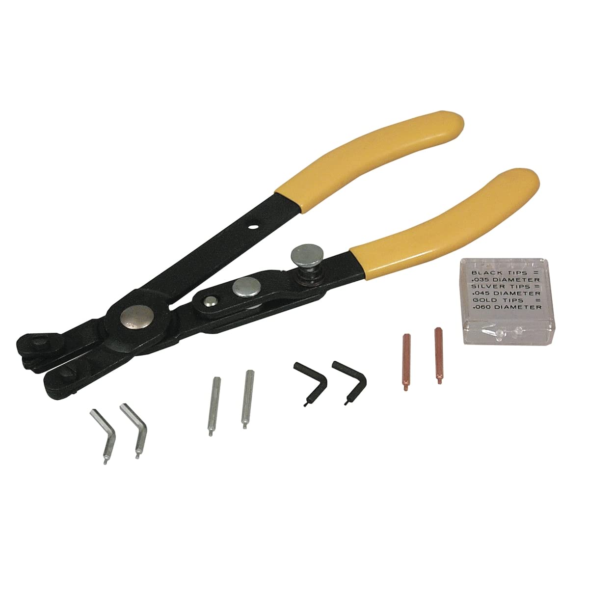 Lisle 46000 Convertible Internal and External Snap Ring Pliers