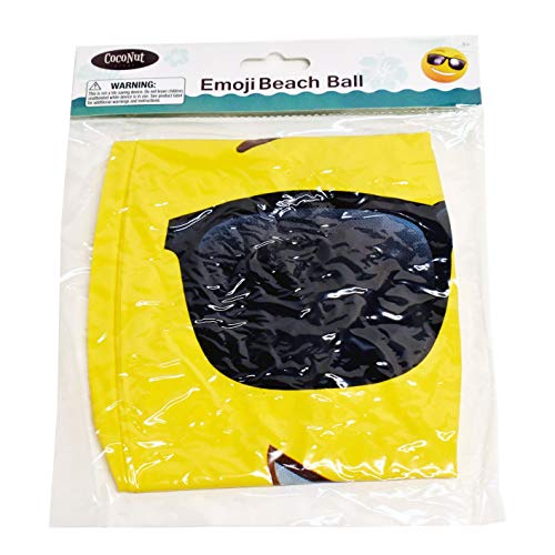 Coconut Float Emoji Beach Ball Sunglasses - Cool Shades Emoji 18 In Beach Ball #TOP1