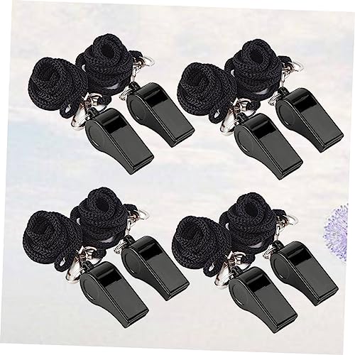 Didiseaon 3 sets silbatos metálicos portátiles para supervivencia miniatura 2