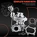 A-Premium Complete Turbo Turbocharger Kit, with Wastegate Actuator, Compatible with Isuzu NPR NQR 4HK1, GMC W3500/4500/5500 Forward & Chevy W3500/4500/5500 Tiltmaster, 2005-2009 5.2L Diesel