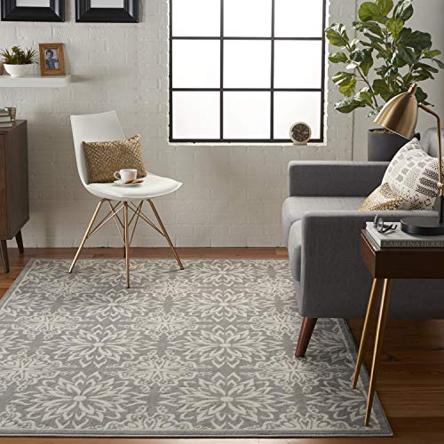 Tapete decorativo Nourison 5'3" x 7'3" rectangular miniatura 1