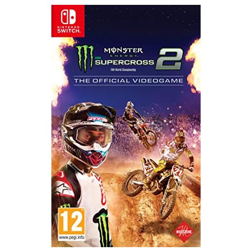 Monster Energy Supercross 2 Switch + 1 Stickers Sugar SKull Offert