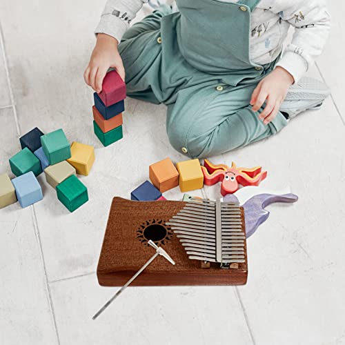 BIENKA Kalimba 17 Touches Thumb Piano : Mbira Kalimbas Portable Thumb Piano Instrument Professionnel Cadeau for Enfants… - Les Beatles, Paul McCartney, John Lennon, RIngo Starr, George Harrison BIENKA Kalimba 17 Touches Thumb Piano : Mbira Kalimbas Portable Thumb Piano Instrument Professionnel Cadeau for Enfants… – Image 4