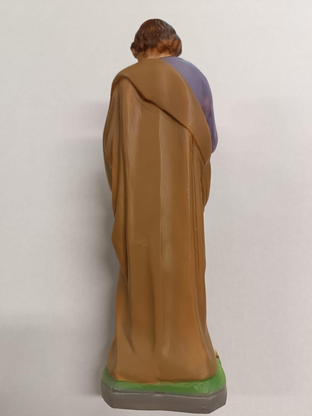 Generico ArteSacracaravaggio Statua di Sant' Andrea cm 30 (11,81 inches) in marmo resina piena decorata a mano di produzione artigianale italiana