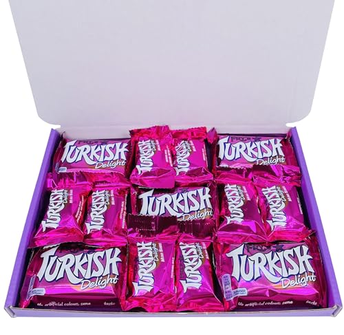 Fry's Turkish Delight Chocolate Gift Box Milk Chocolate Chocolate Hamper Selection Box Mini Bars