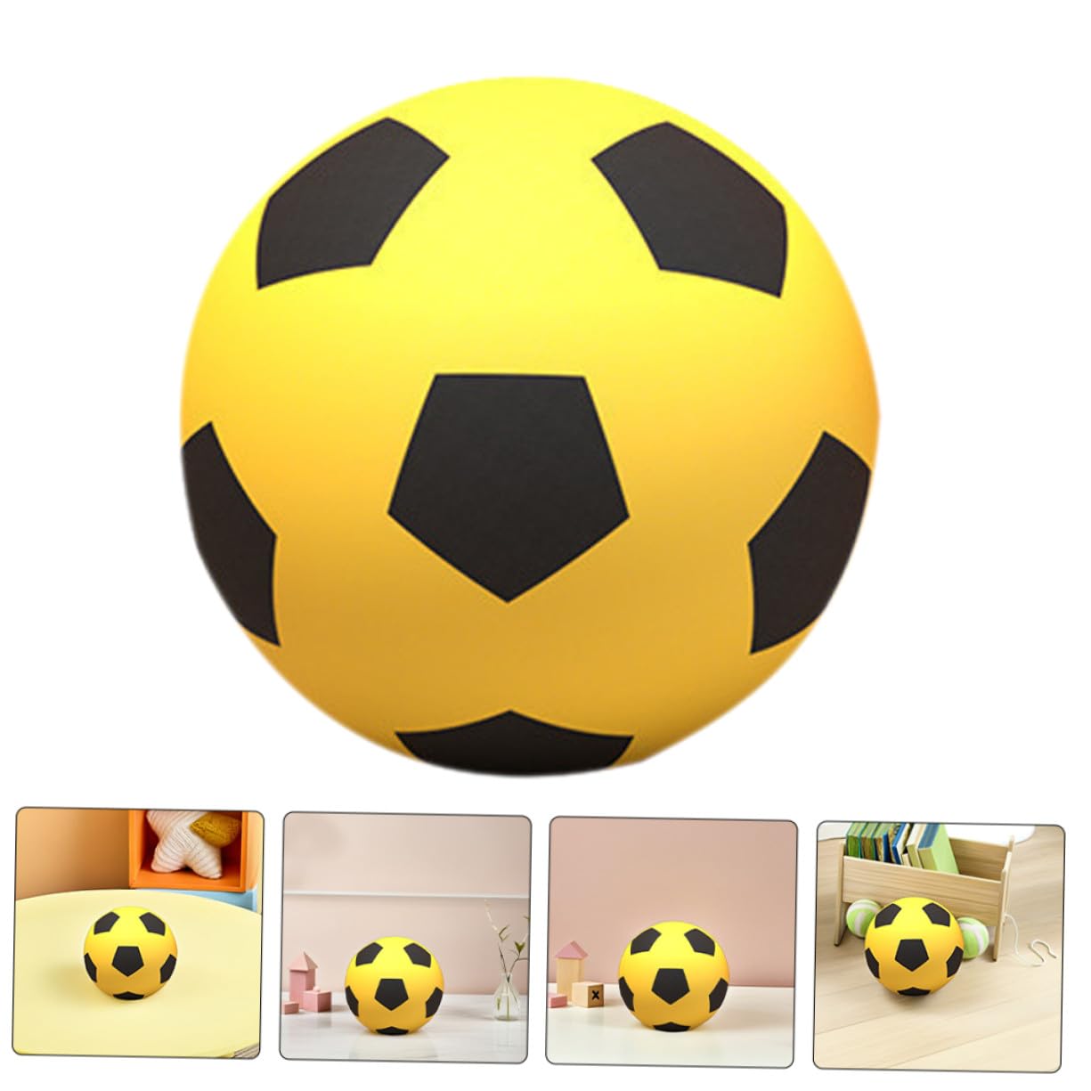 Balón de Fútbol Silencioso para Niños Pequeños, Mini