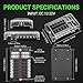 12V Fuse Block 12 Circuit Fuse Box Kit with Damp-Proof Fuse Panel Led Warning Indicator for Marine Automotive Motorcycle RV Truck DC 12-24V(24Pcs Fuses and Terminals Included)