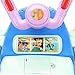 Kiddieland: Activity Plane: Stitch - Disney Light & Sound Foot-to-Floor Vehicle, Interactive Dashboard, Propellers, Push-Pull Handle, Toddlers 12mo+