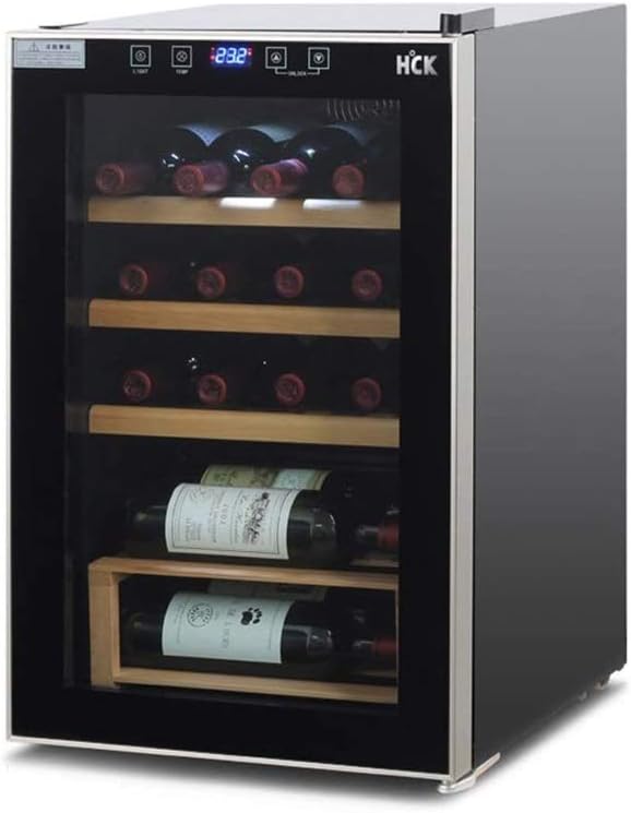 Bottle Wine Cooler - Free Standing Single Zone Fridge and Chiller for Red and White Wines Red Wine tat Constant Temperature Wine Cooler Home Small Wine Refrigerator Air-Cooled