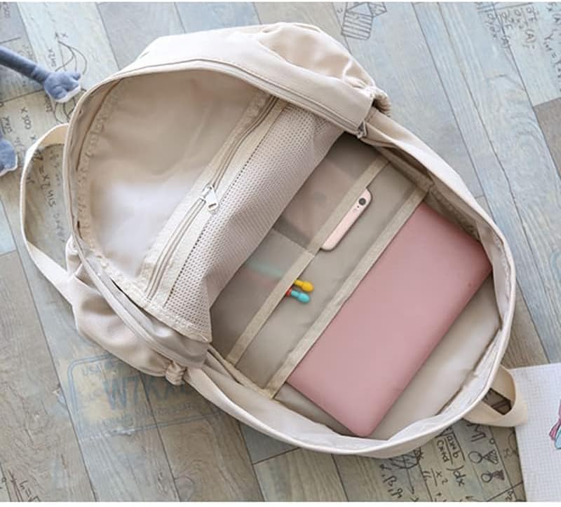 Miniatura 5 de Mochila kawaii, mochilas estéticas para el regreso a clases, suministros escolares estéticos para adolescentes y niñas