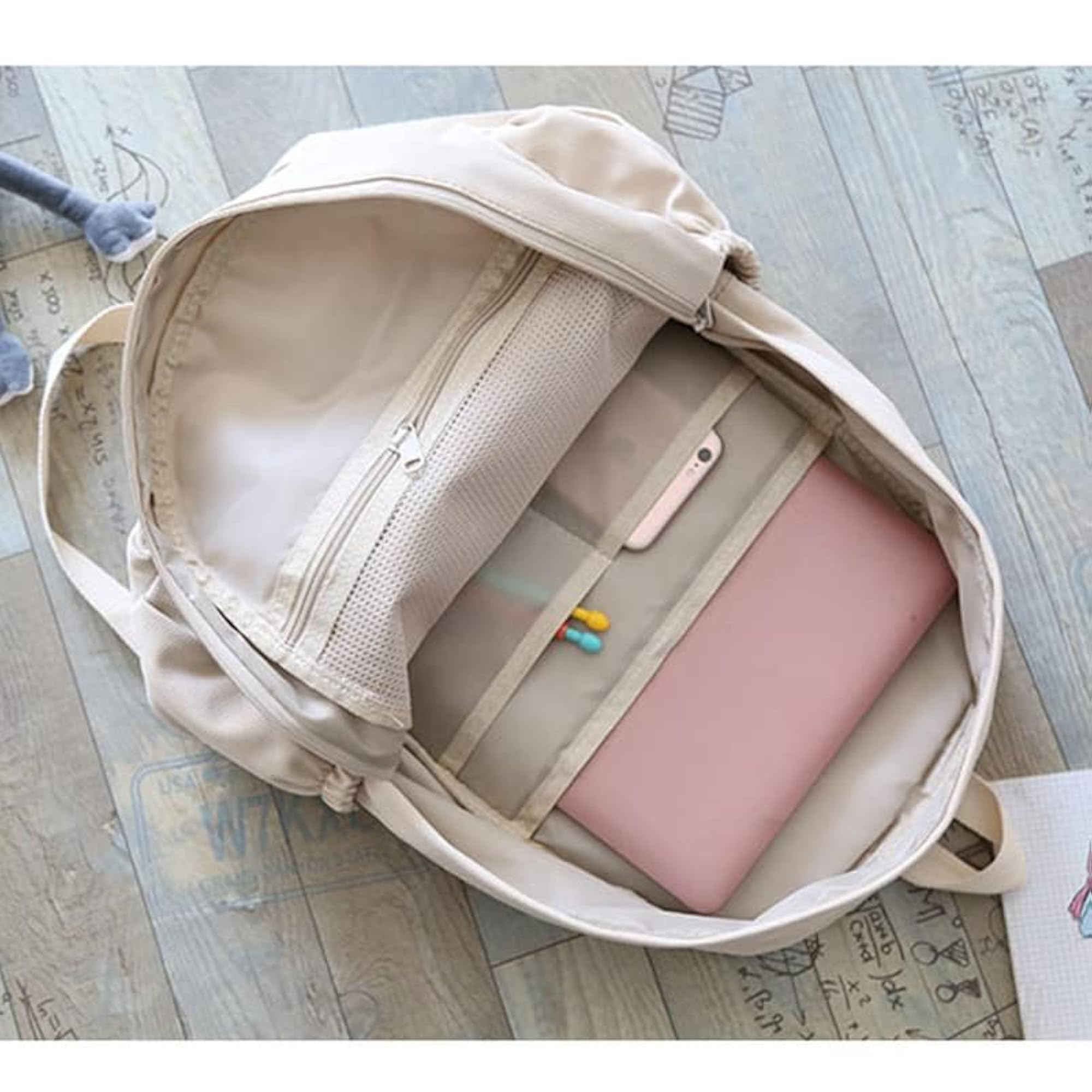 Kawaii Aesthetic Backpack for Teen Girls