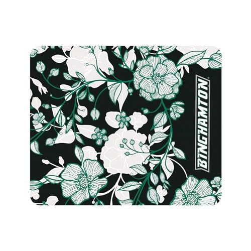 Mouse Pad, Fabric, Binghamton University Standard/Floral Lace