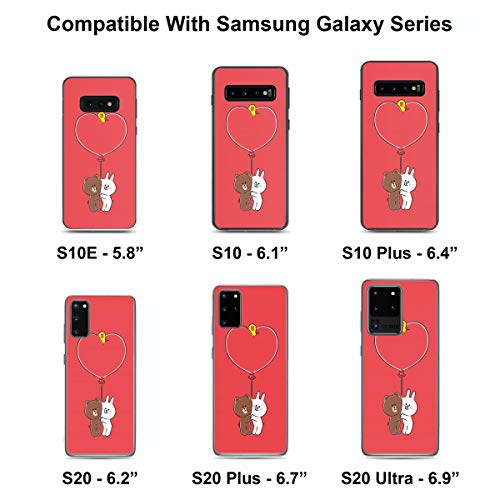 Cony And Brown Balloon Phone Case Compatible With Iphone 14 13 12 11 X Xs Xr 8 7 6 6S Plus Pro Max Galaxy Note S9 S10 S20 Ultra Plus #TOP4