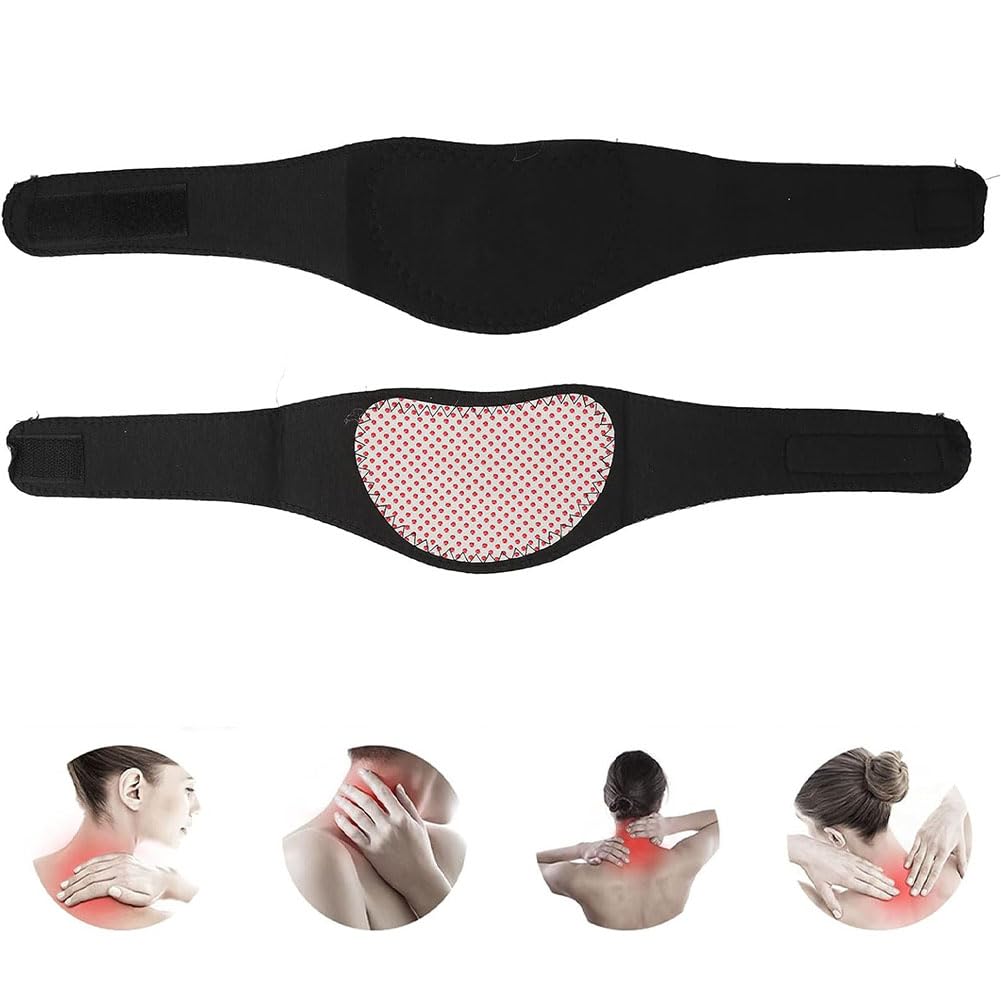 LHKJ Auto-Riscaldante Collo Pad Cintura, Neck Brace Supporto per Collo
