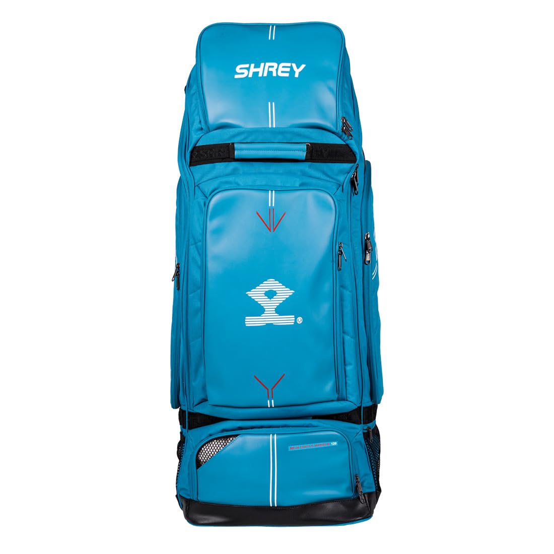 SHREY META Wheelie Duffle 120 Steel Blue - Image 1