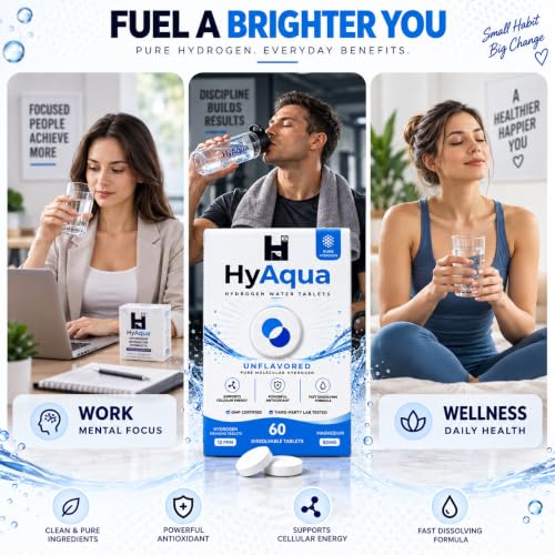 HyAqua H2 Molecular Hydrogen Tablets
