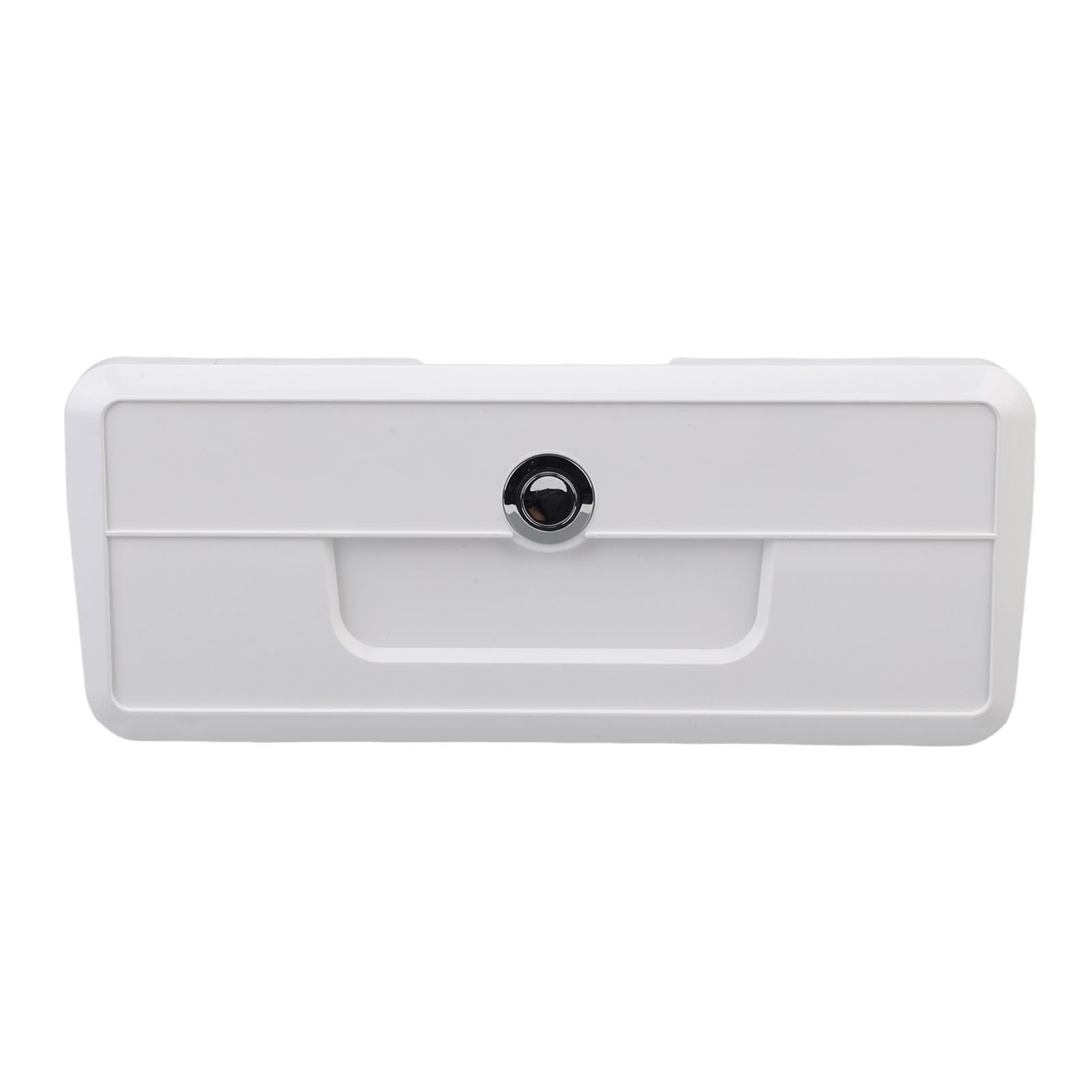 Denash Compartimento de Almacenamiento Multifuncional para Barcos, Guantera con Cerradura, Portavasos para Yate, RV, Material ABS