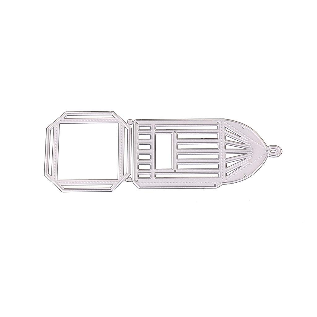 Comfortable Cutting Dies for Card Making - Embossing Die Cutter - Cage Metal Cutting Dies DIY Scrapbooking Paper Stamping Die Decor Elegant