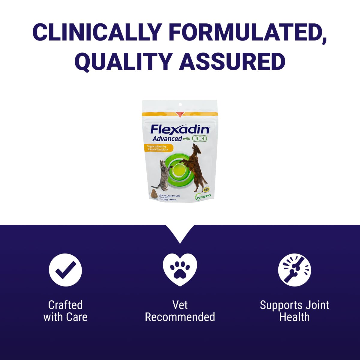 Amazon.com : Vetoquinol Flexadin Advanced Hip and Joint Supplement