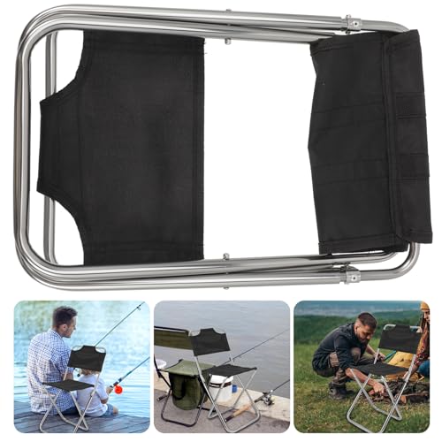 Chaise pliante camping Healeved robuste en alliage pour extérieur et barbecue - 8