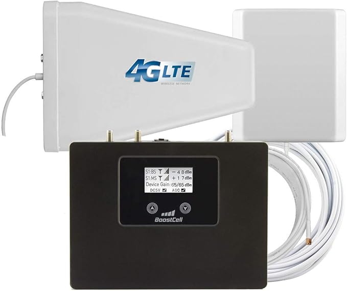 BOOSTCELL. Amplificador 4G LTE GSM 3G Dual Band 800 - 900 Mhz. para Zonas Rurales.