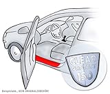 Exzellente Außenhaltbarkeit - UV beständig, d.h. keine Verfärbung, Salzwasserbeständig, Waschanlagenfest, Beständig gegen Diesel, Benzin und Frostschutzmittel