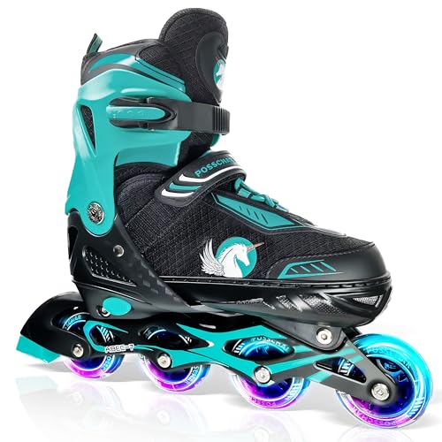 Patines En Línea Ajustables, Cuchillas Para Niñas, Niños Y Mujeres, Patines Con 8 Ruedas De Poliuretano Iluminadoras, Patines De Alto Rendimiento Para Principiantes L - Adulto 5 - 8 Ee. Uu. Patines En Línea Ajustables, Cuchillas Para Niñas, Niños Y Mujeres, Patines Con 8 Ruedas De Poliuretano Iluminadoras, Patines De Alto Rendimiento Para Principiantes L - Adulto 5 - 8 Ee. Uu.