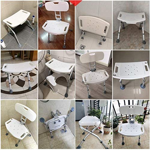 Petite chaise de douche compacte pour sécuriser la baignoire