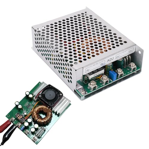 Módulo DC 50A 1000W, Alta Eficiência, Caixa Metálica, Saída Estável para Ferramentas Elétricas, Regu