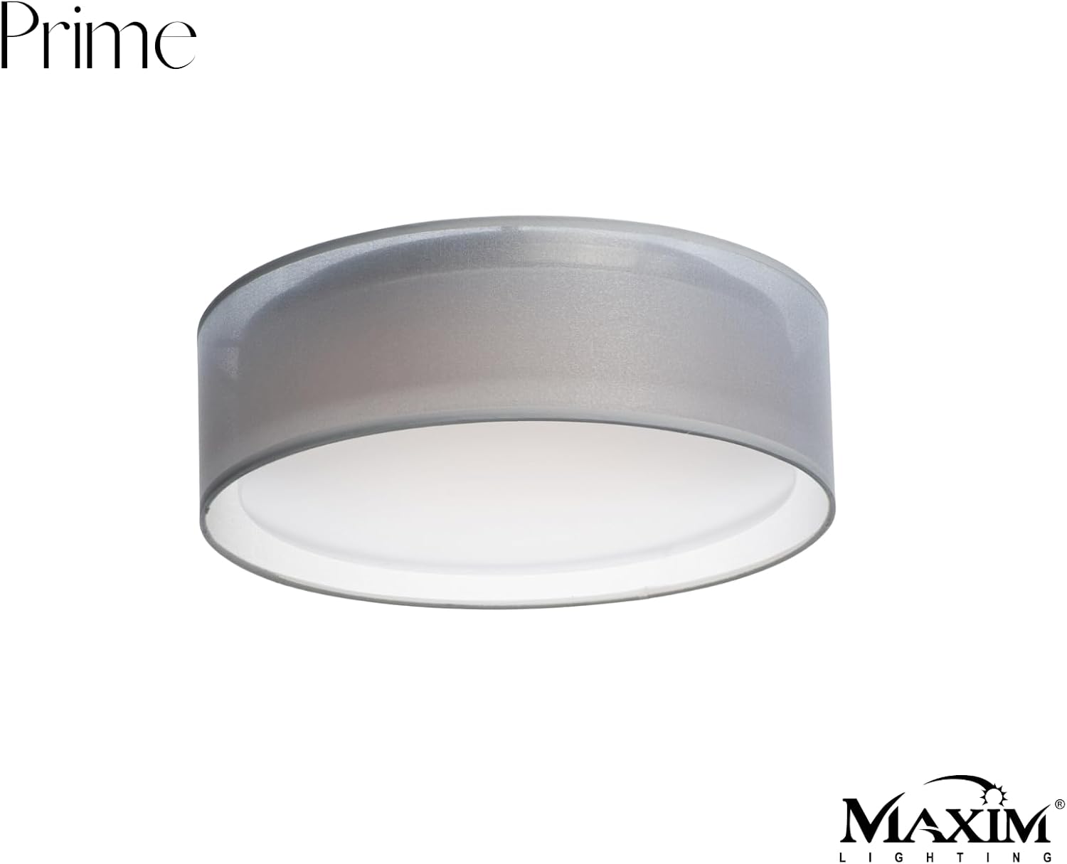 Maxim Lighting Prime 3-Light Flush Mount | WO Finish | Hallway Flush Mount Ceiling Light | 10220WO