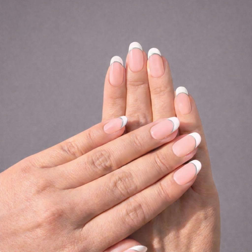 KLAM Studio Nails- Handmade Acrylic Press-On Nails, Reusable, Luxury Salon Quality Finish.