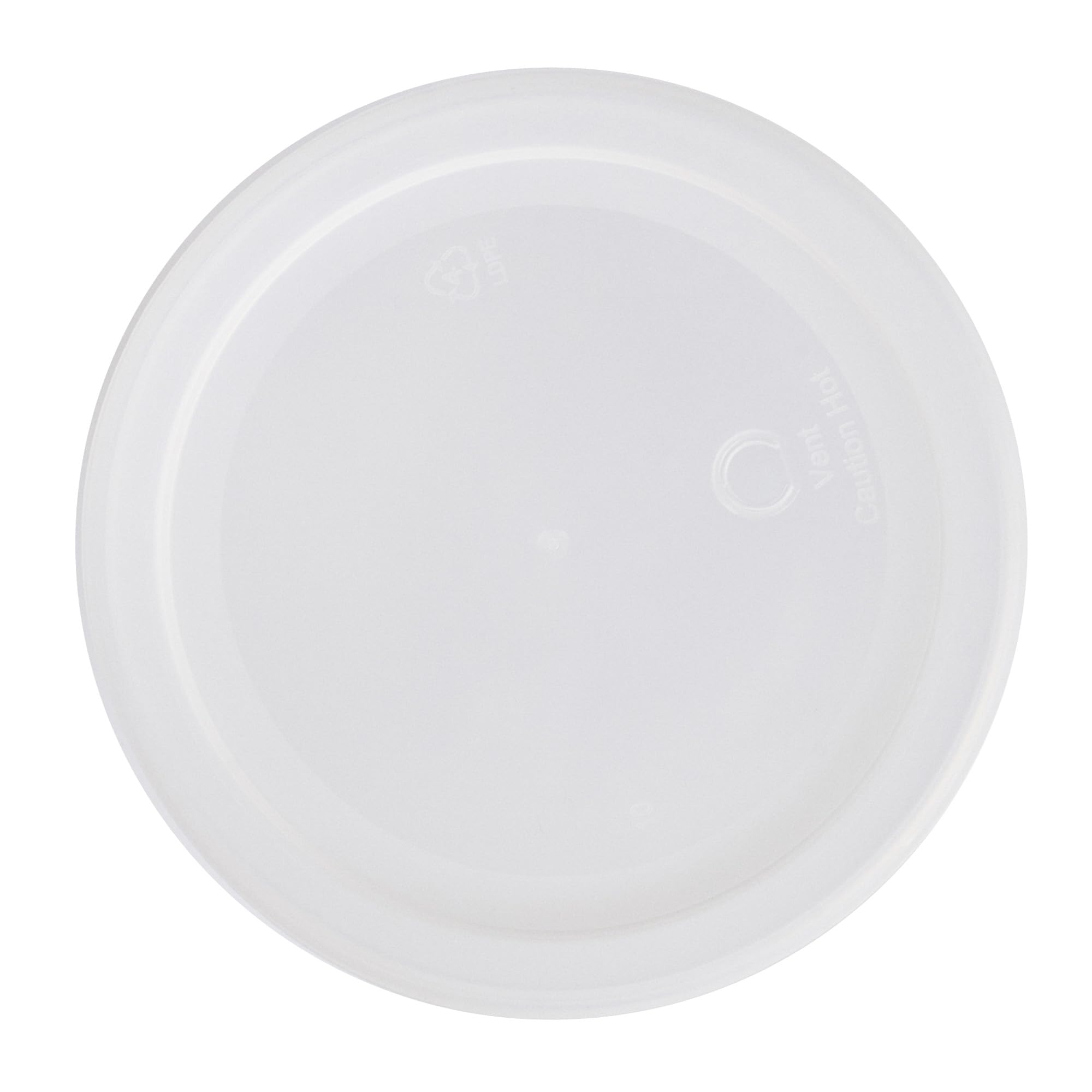 Restaurantware - Asporto - Contenedores de sopa desechables de 48 onzas, 100 recipientes de delicatessen con tapas, aptos para microondas, recipientes de plástico transparente de alta calidad,
