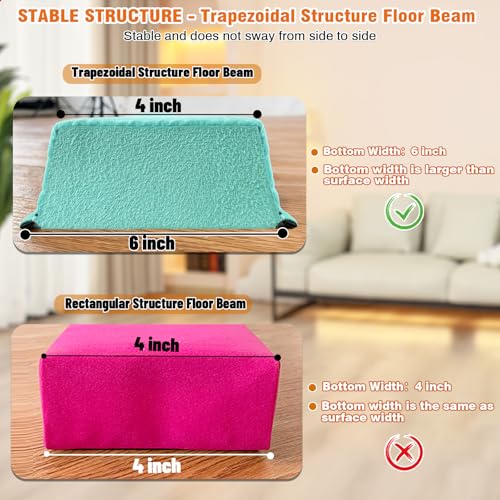 Image of Marfula 6 FT / 8 FT / 9 FT Folding Gymnastics Beam Foam Balance Floor Beam